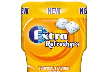 Extra Refreshers Tropical bottle