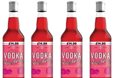 Spar Vodka Raspberry
