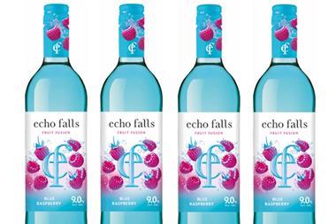 Echo Falls Blue Raspberry