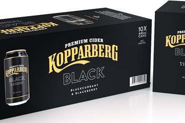 Kopparberg Black 440ml Group Shot