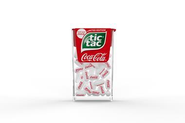 Limited edition Tic Tac Coca Cola sweets