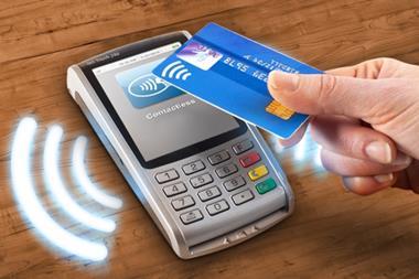 Contactless card payment popularity grows
