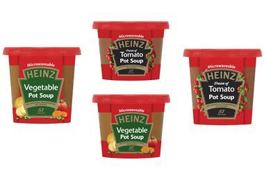 Heinz Soup Microwaveable Pots