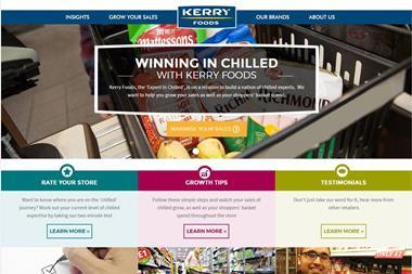 Kerry Foods website