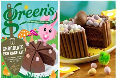 Greens Chocolate Egg Cake Kit