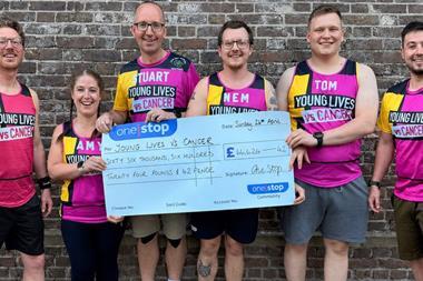 One Stop colleagues London Marathon 2026