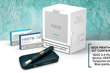 iqos menthol open and device 1