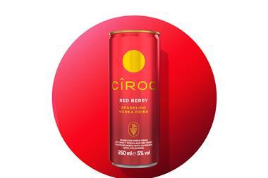 Ciroc RTD Red Berry Product Shot Gradient