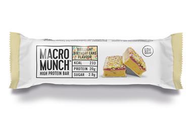Macro Munch Brilliant Birthday Cake Bar