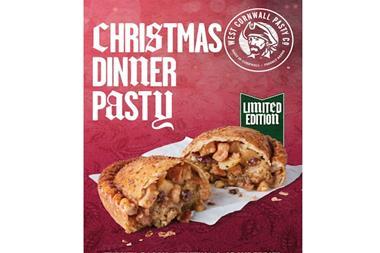 Cornwall Pasty Christmas Dinner 2023