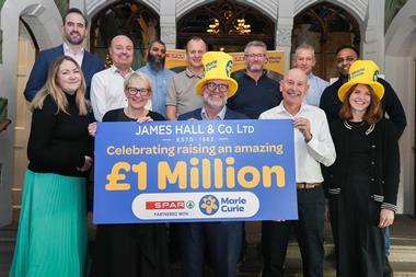 James Hall & Co. Ltd - Marie Curie £1m