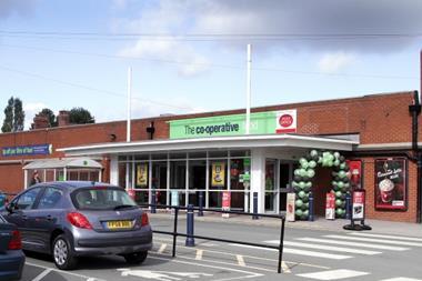 Central England co-op store