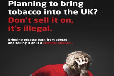 Illicit tobacco poster