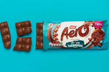 Aero choco-hazelnut flavour_