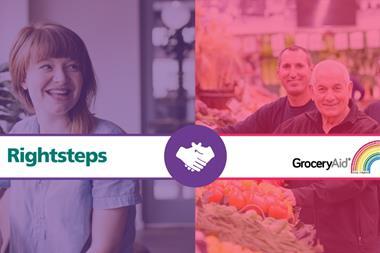 GroceryAid and Rightsteps announcement