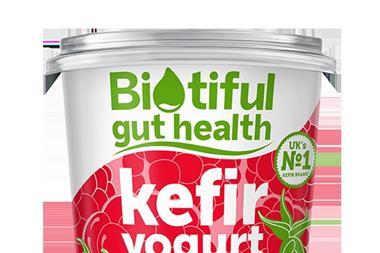 BIOTIFUL Dairy Kefir Yogurt Rubie Raspberry 350g - Standard [low]