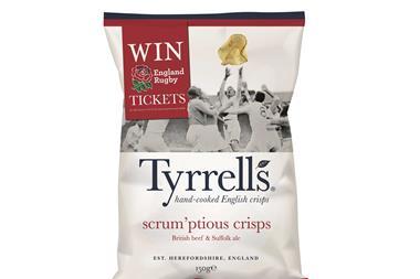 Tyrrells Scrumptious crisps