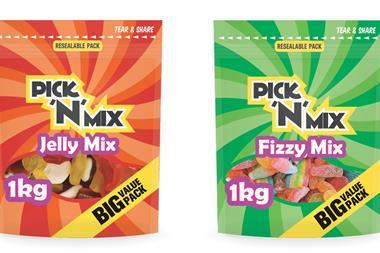 New 1kg pick n mix at SPAR Oct 2024