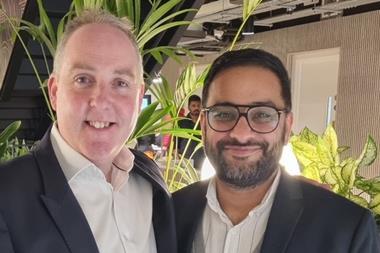 Jamie Davison with Kash Khera, Smply Fresh