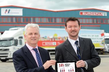 Group finance director Ron Whitten and sales & marketing director Paddy Doody