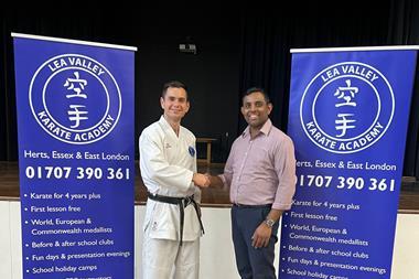 Prem at Lea Valley Karate Club