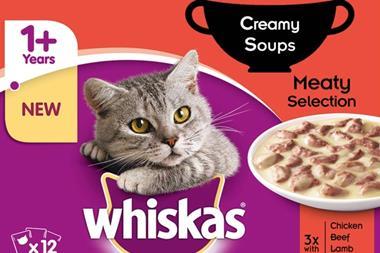 Whiskas Creamy Soup, meat flavour