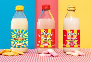 Swizzels x Delamere Flavoured Milk range 2