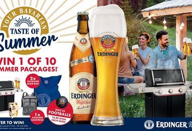 ERDINGER Weissbier BBQ campaign June 2026