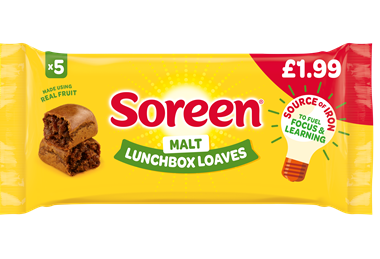 Soreen Malt Lunchbox Loaves PMP