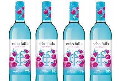 Echo Falls Blue Raspberry
