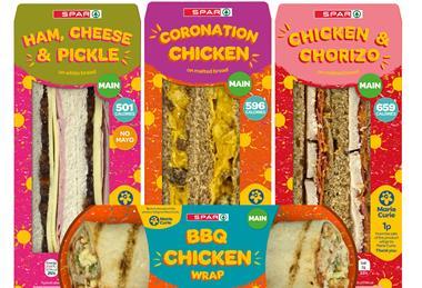 SPAR sandwiches range - Summer 2026