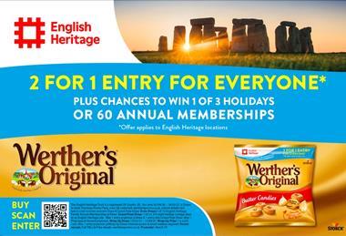 Werther's Original & English Heritage On-pack 2026