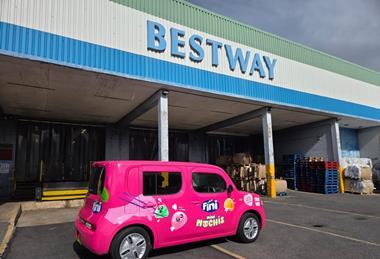 Mochi sampling car