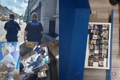 Kent Police Medway Illegal Goods Seizure