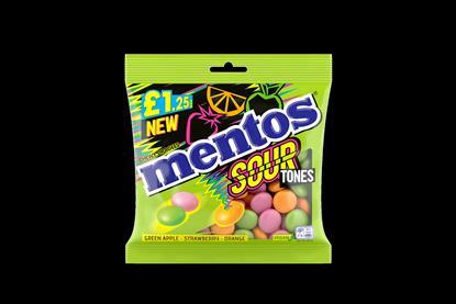 Mentos Sour Tones £1.25 PMP 135g Bag - Large