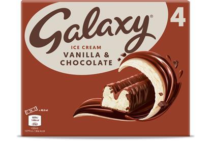 Galaxy Vanilla Ice Cream 4PK