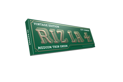 Rizla Green Vintage Edition 3D Booklet Perspective