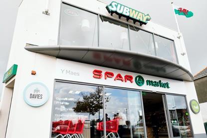Conrad Davies - Spar Market Store - Gwynedd Wales
