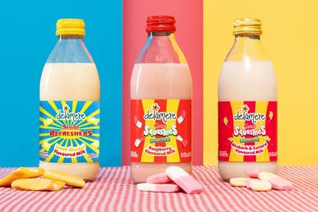 Swizzels x Delamere Flavoured Milk range 2