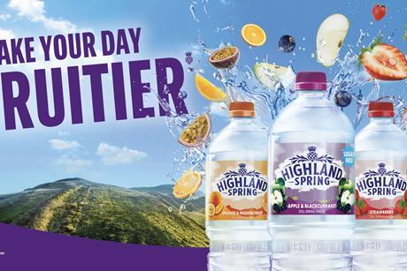Highland Spring summer campaign July 2026