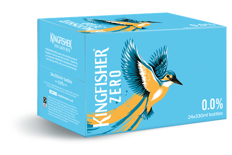 Kingfisher Zero 330ml NRB OUTER