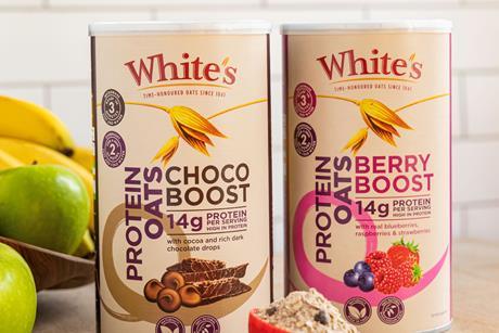 Protein oats range shot