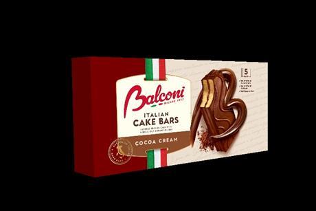 Balconi Italian Cake Bar Cocoa 5 Pack