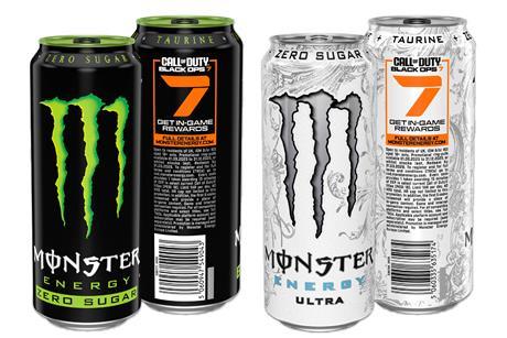 Monster Ultra and Zero Sugar