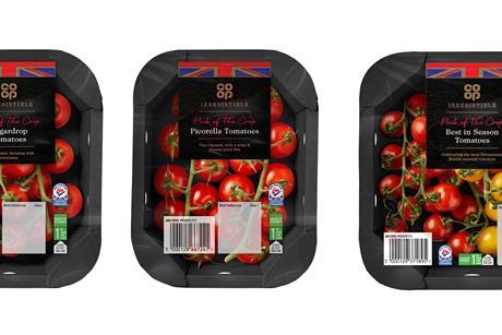 Co-op British Irresistible Tomato range
