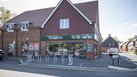 Outside shot of Budgens Loxwood