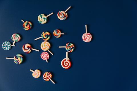 Lollipops against blue background pexels-alleksana-4474770