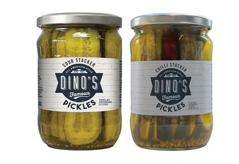 Dinos Famous Stackers Pickles