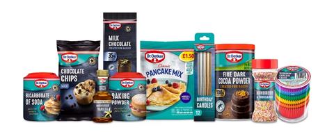 Dr Oetker complete range
