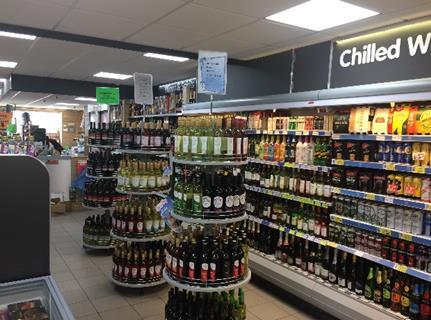 The 1,600sqft store in Ammanford opened after a £12,000 investment